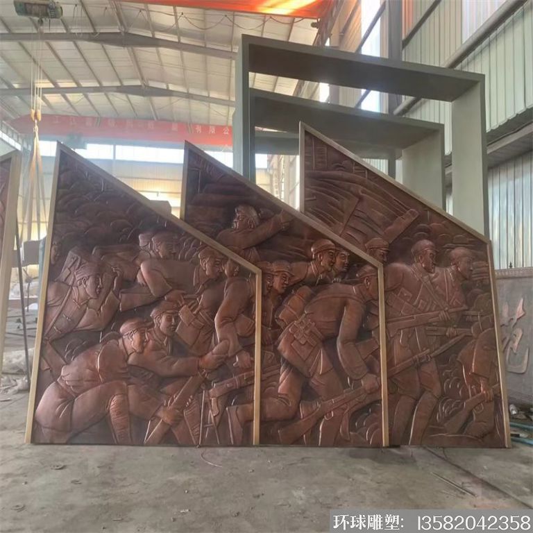 鍛銅浮雕 紫銅浮雕景觀 牆體浮雕 紫銅浮雕廠家定制